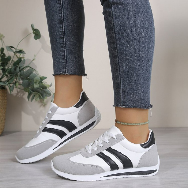 Running Shoes Lightweight - Baskets blanches légères et confortables à