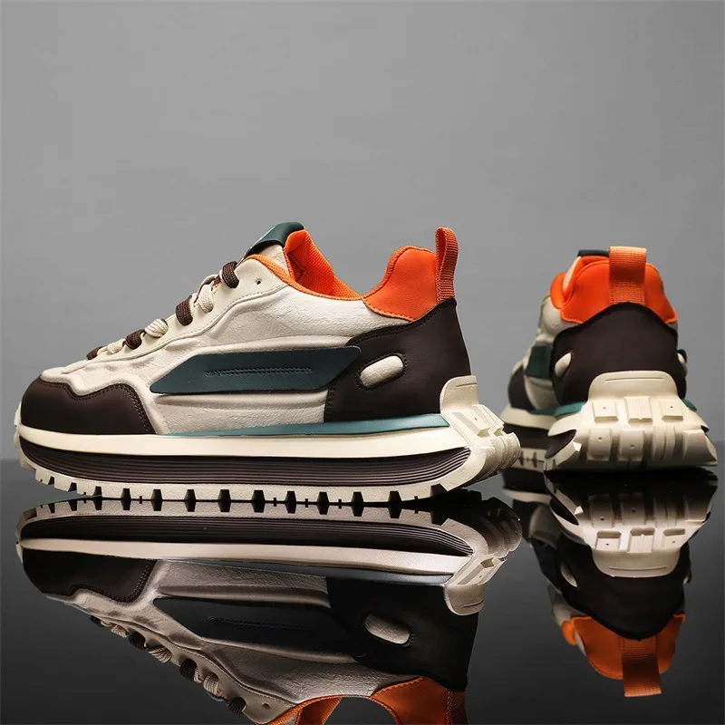 Men Shoes Size Chart - Nouvelles baskets respirantes pour hommes printemps