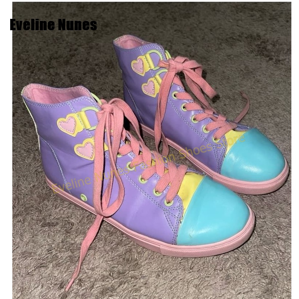 Casual Sneaker Low - Baskets montantes Y2K pour femme, style