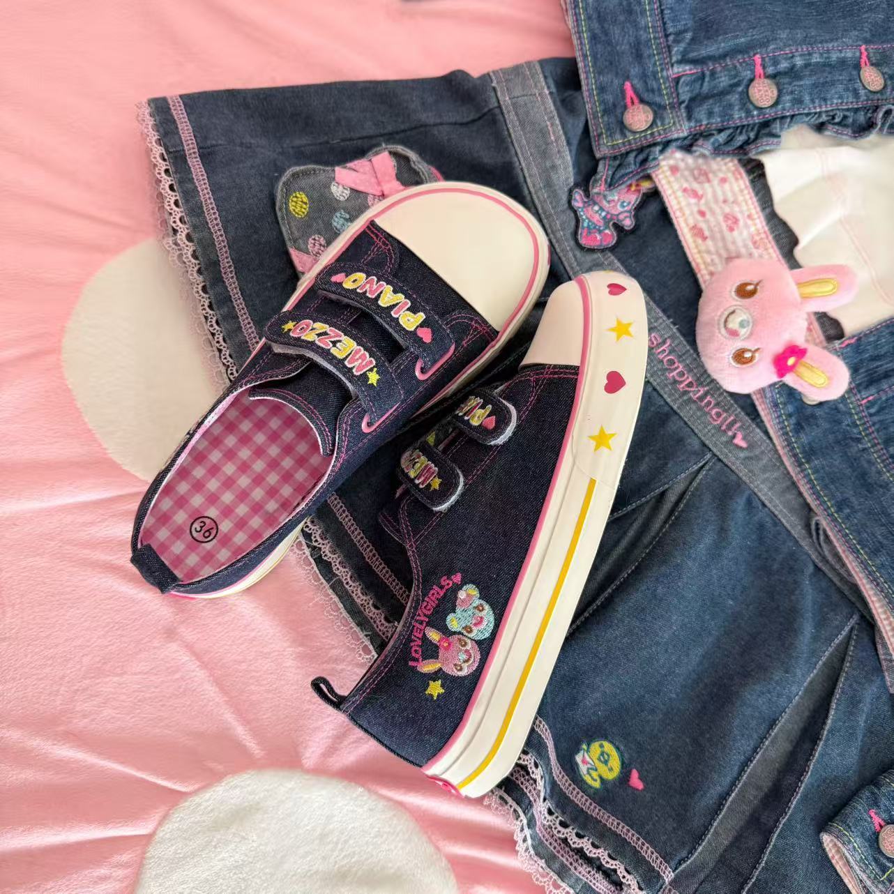 Casual Sneaker Low - Nouvelles baskets basses brodées printemps-été, décontractées,
