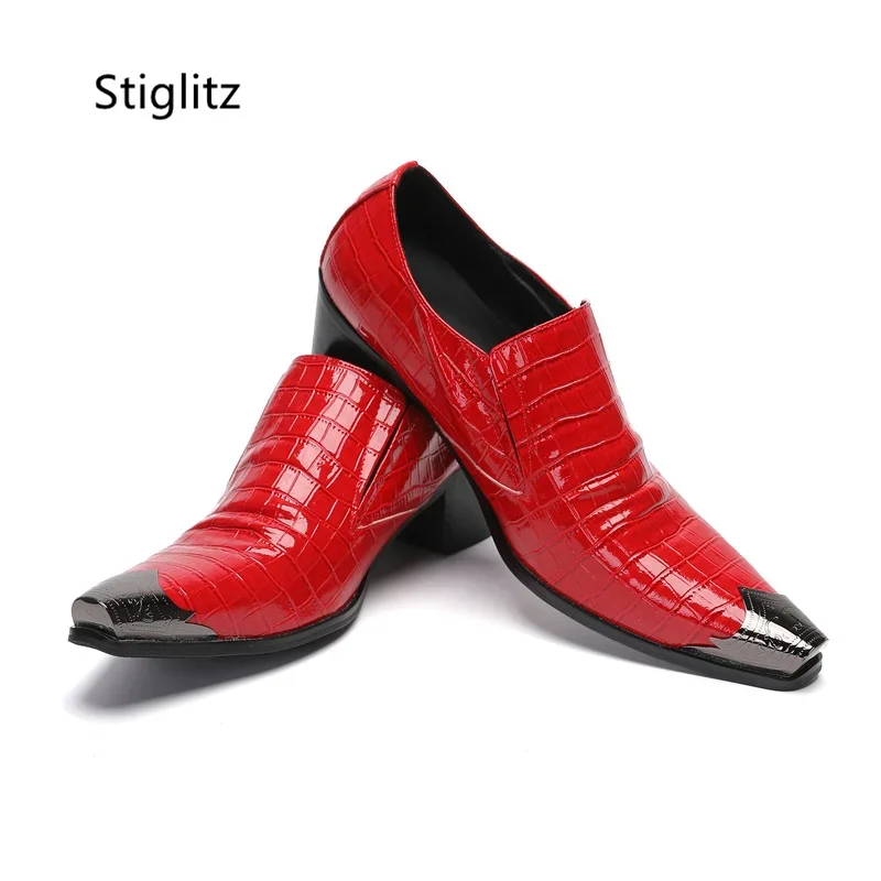 Men'S Shoes Size 42 In Us - Chaussures pour hommes en cuir verni