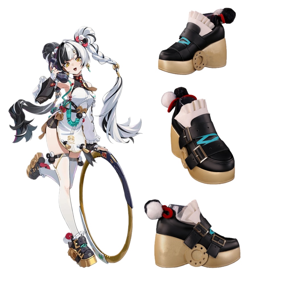 Men'S Shoes Zone - Zenless Zone Zero Dialyn Cosplay jeu