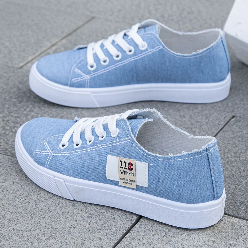 Men Shoes Sneakers - Baskets basses en toile pour femme