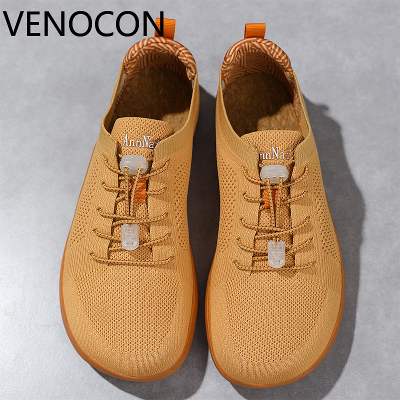 Men'S Shoes Zero Drop - VENOCON Chaussures minimalistes à bout large