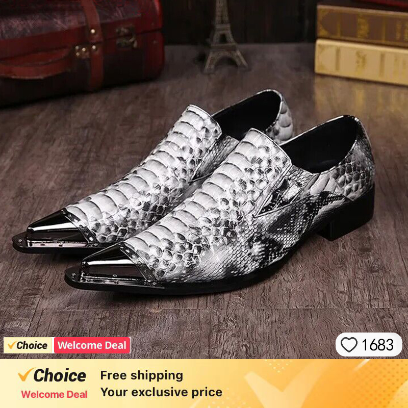 Men'S Shoes Size 42 In Us - Chaussures pour hommes en cuir verni