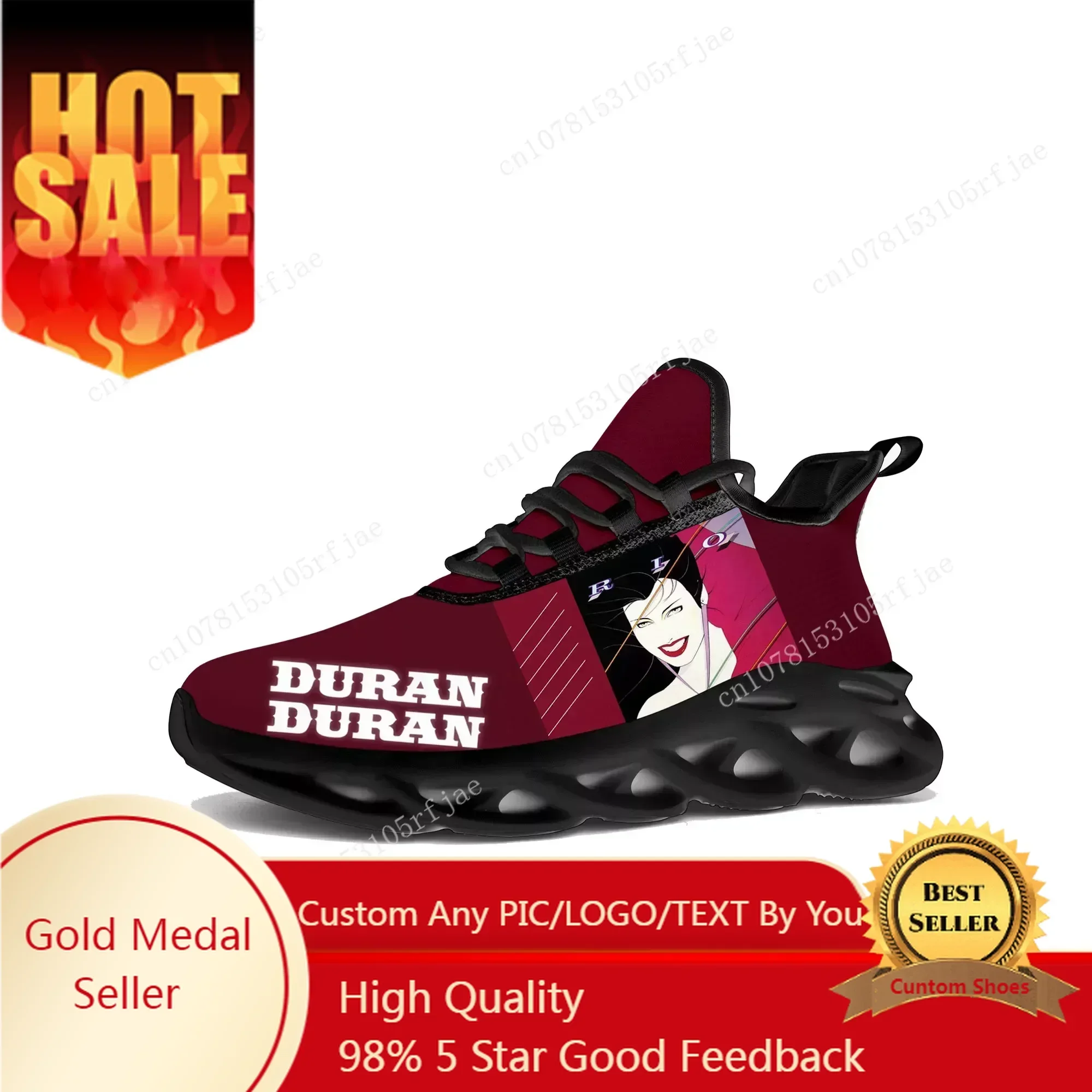 Men Shoes Sneakers - Duran Duran – baskets plates pour