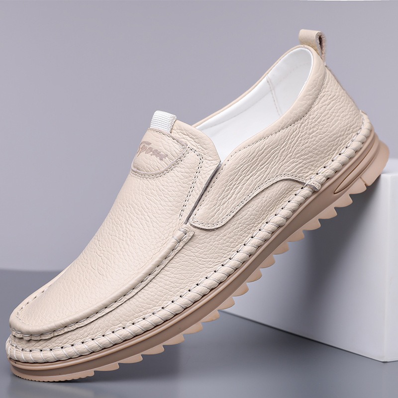 Chaussures en cuir véritable p - Men'S Shoes Size 42 In Us avis et prix