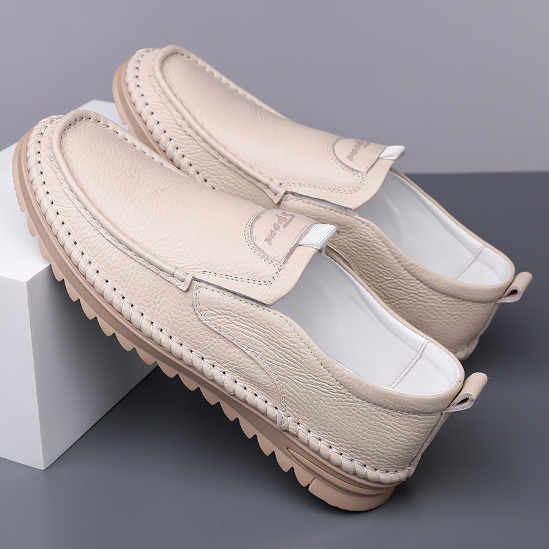 Chaussures en cuir véritable p - Men'S Shoes Size 42 In Us avis et prix