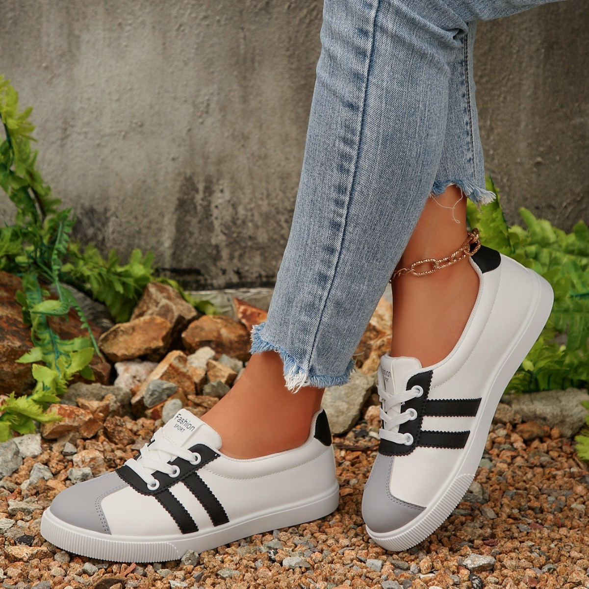 Baskets décontractées coréenne - Casual Sneaker Low avis et prix