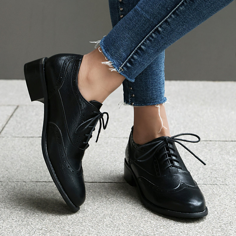 Chaussures Oxford Brogue pour  - Oxford Brogue Leather avis et prix