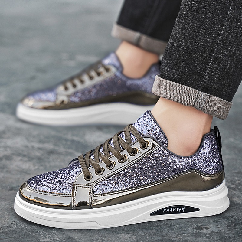 Baskets dorées pour hommes 202 - Men'S Shoes Size 42 In Us avis et prix