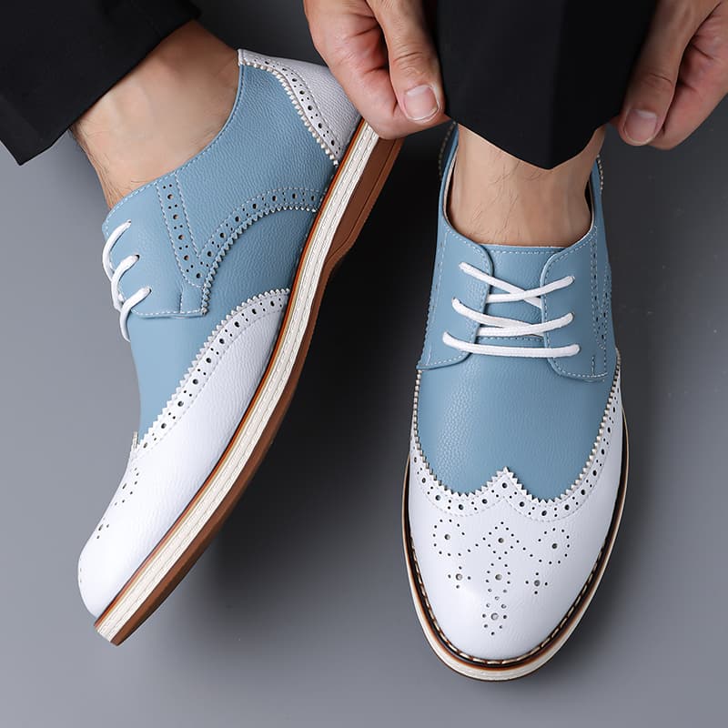 Chaussures Oxford brogues bico - Oxford Brogue Leather avis et prix