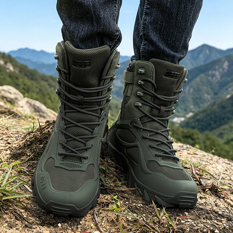 Bottes tactiques pour hommes,  - Men'S Shoes Dq avis et prix