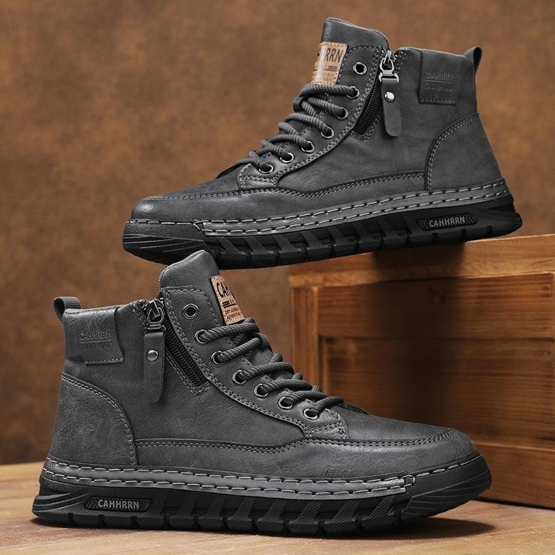 Bottes hautes en cuir pour hom - Running Shoes Lightweight avis et prix