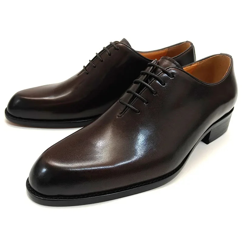 Chaussures en cuir pour hommes - Oxford Brogue Leather avis et prix
