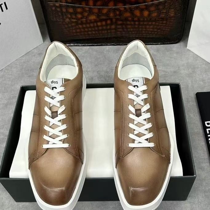 Chaussures pour hommes en peau - Men Shoes Eu To Us Size avis et prix
