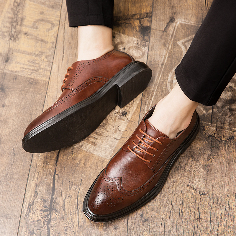 Chaussures en cuir brogues de  - Oxford Brogue Leather avis et prix