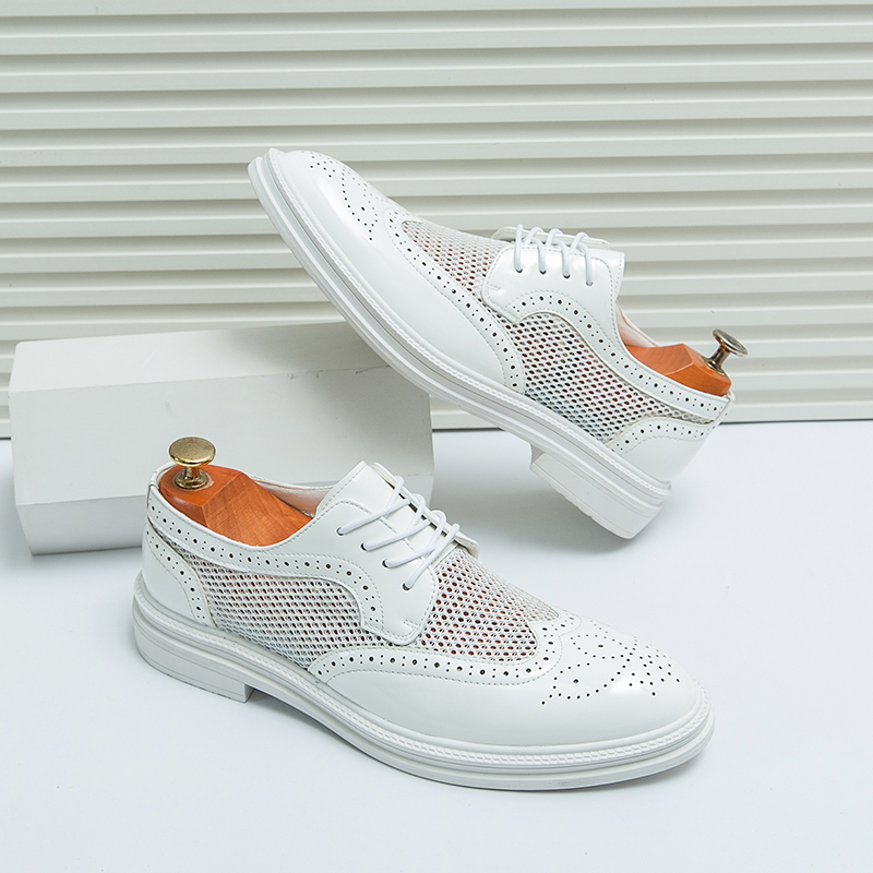 Chaussures Oxfords en cuir ver - Oxford Brogue Leather avis et prix