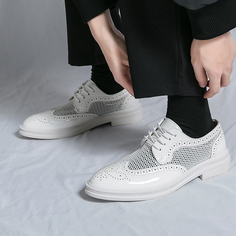 Chaussures Oxfords en cuir ver - Oxford Brogue Leather avis et prix