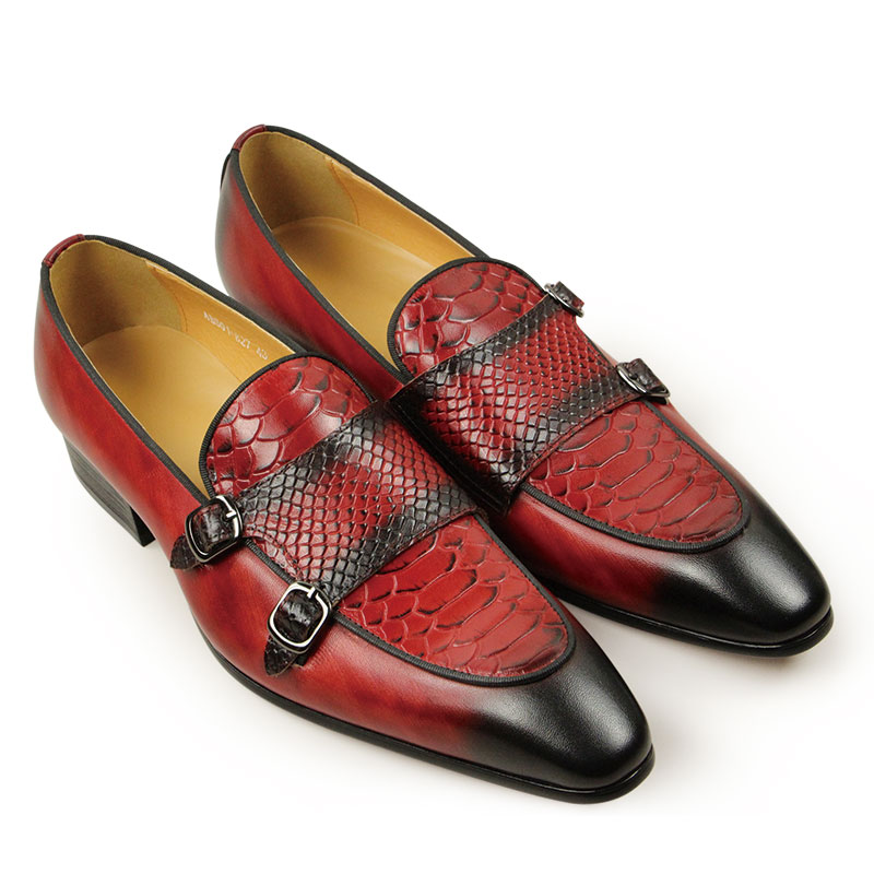 Mocassins Confortables en Cuir - Men Shoes Red Bottom avis et prix