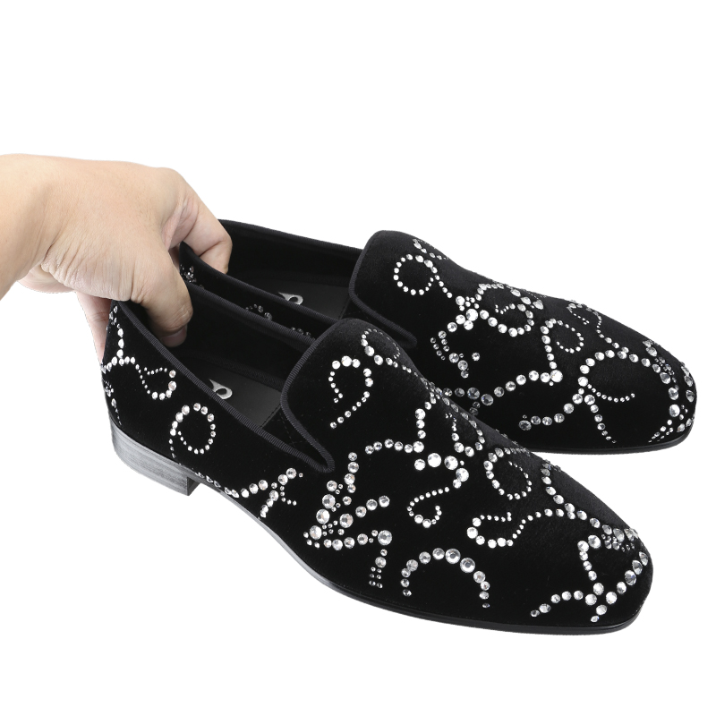 Piergitar-Mocassins en Velours - Men Shoes Red Bottom avis et prix