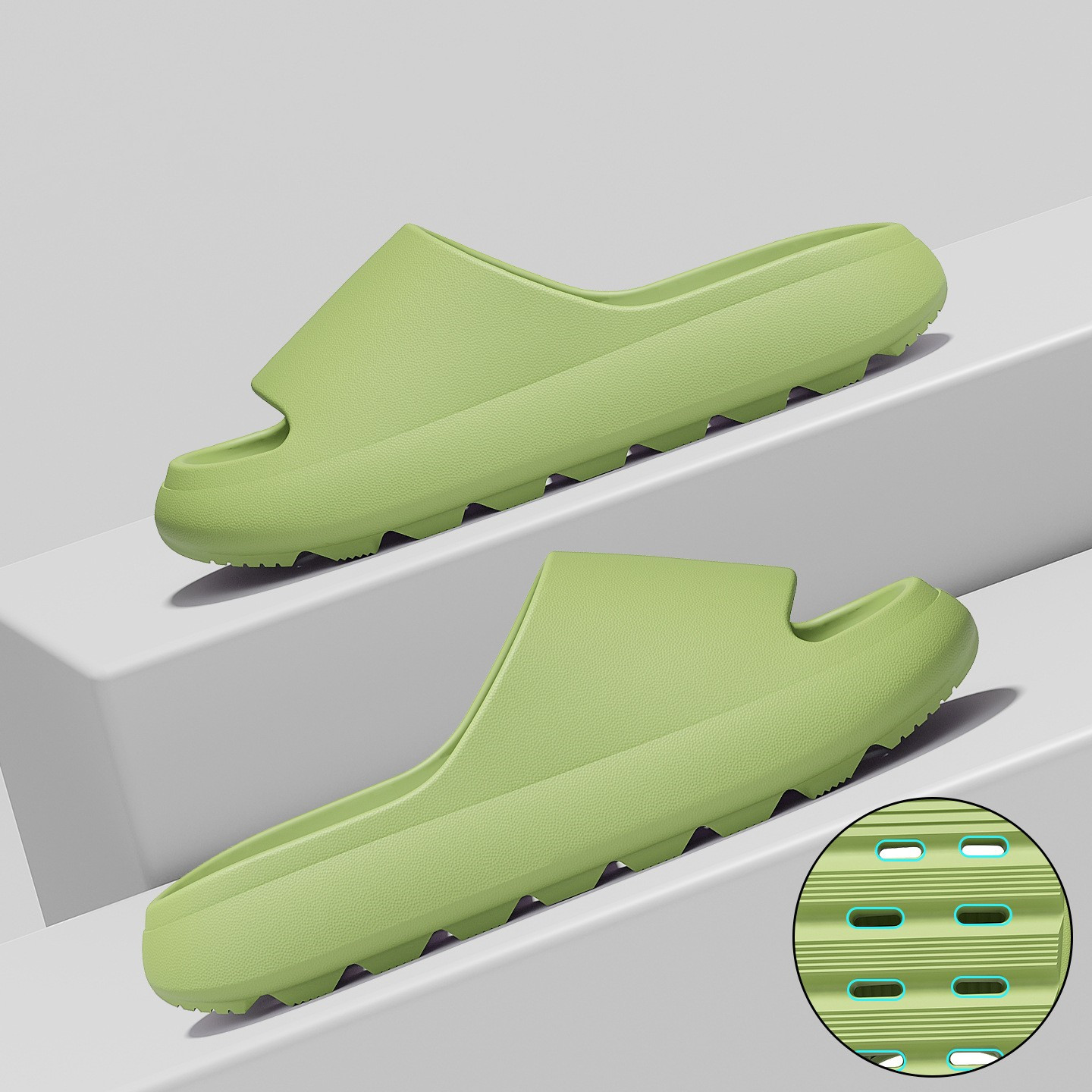 Chaussons de Douche Unisexe à  - Men'S Shoes With Platform avis et prix