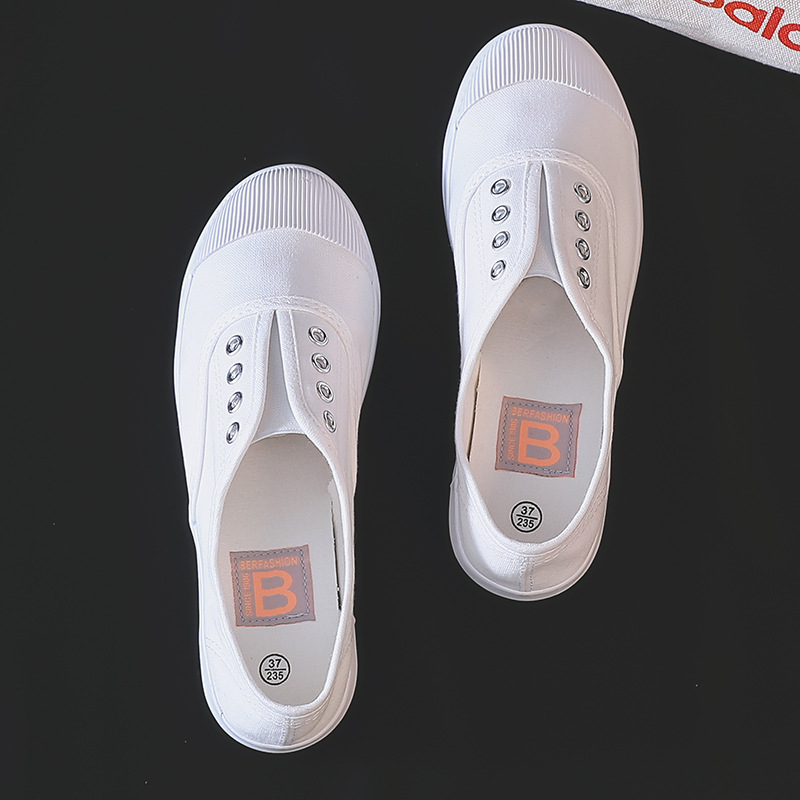 Chaussures en toile blanche po - Casual Sneaker Low avis et prix