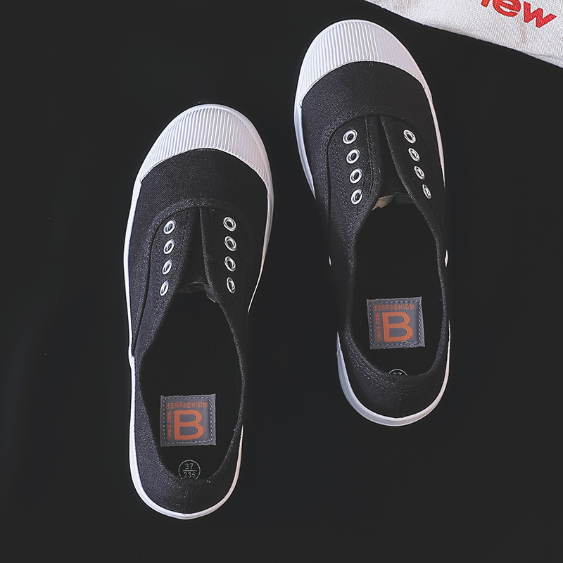 Chaussures en toile blanche po - Casual Sneaker Low avis et prix