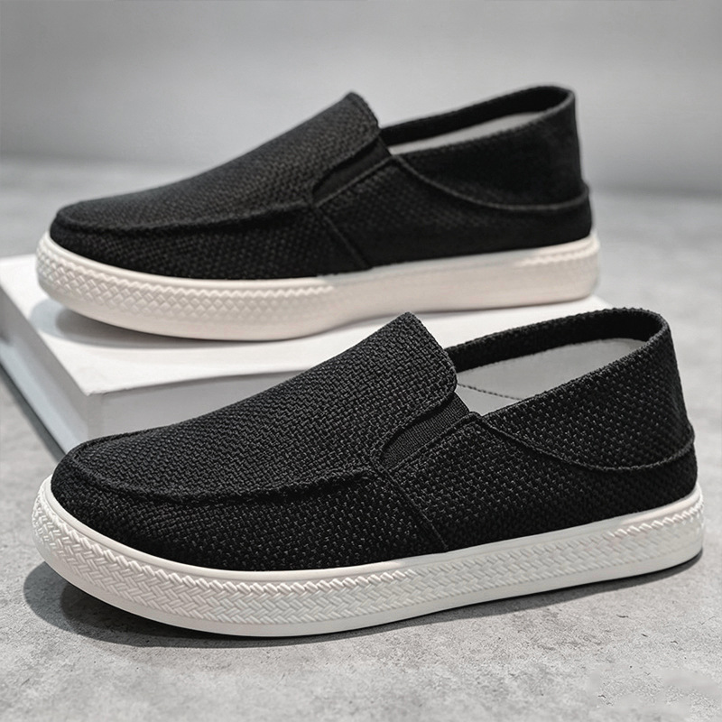 Mocassins en lin pour hommes,  - Men'S Shoes Loafers Casual avis et prix